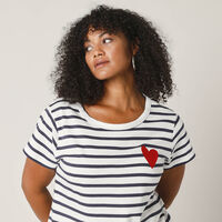 T-shirt in grote maten dames